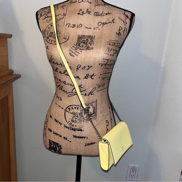 Kate Spade New York Cami crossbody purse in lemonade - Picture 5 of 12